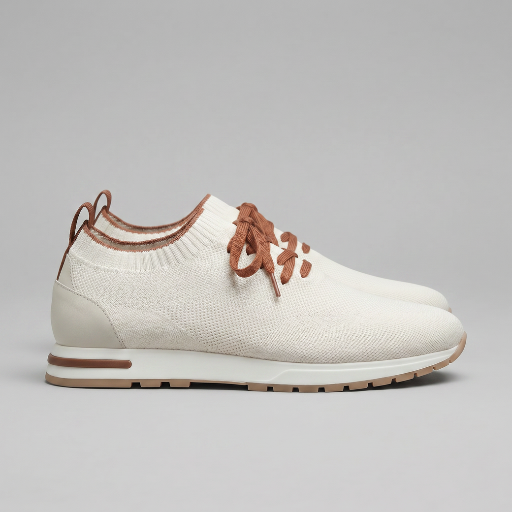 MAXENCE - sneakers tricot à lacets pour homme