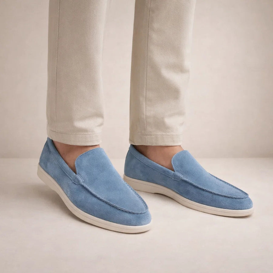 CLOVIS - mocassins en cuir à enfiler pour homme
