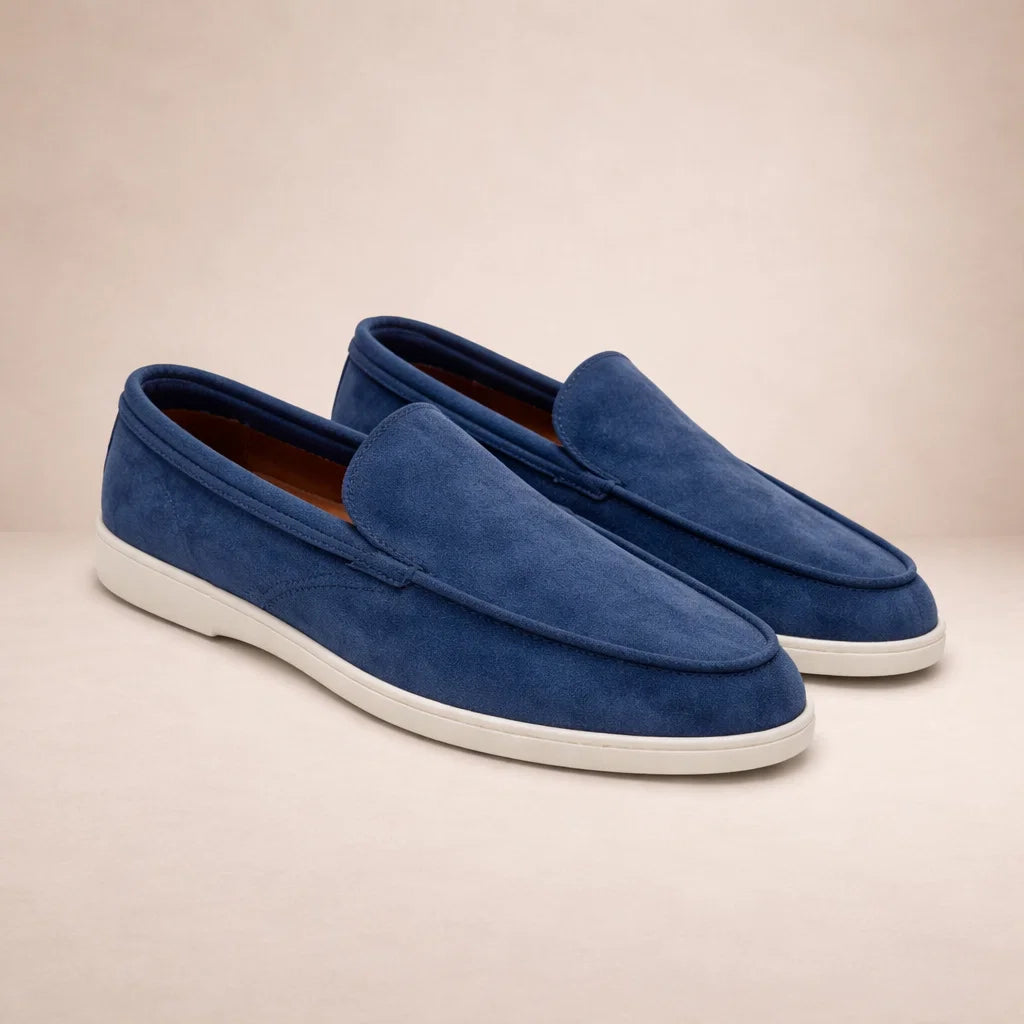 CLOVIS - mocassins en cuir à enfiler pour homme