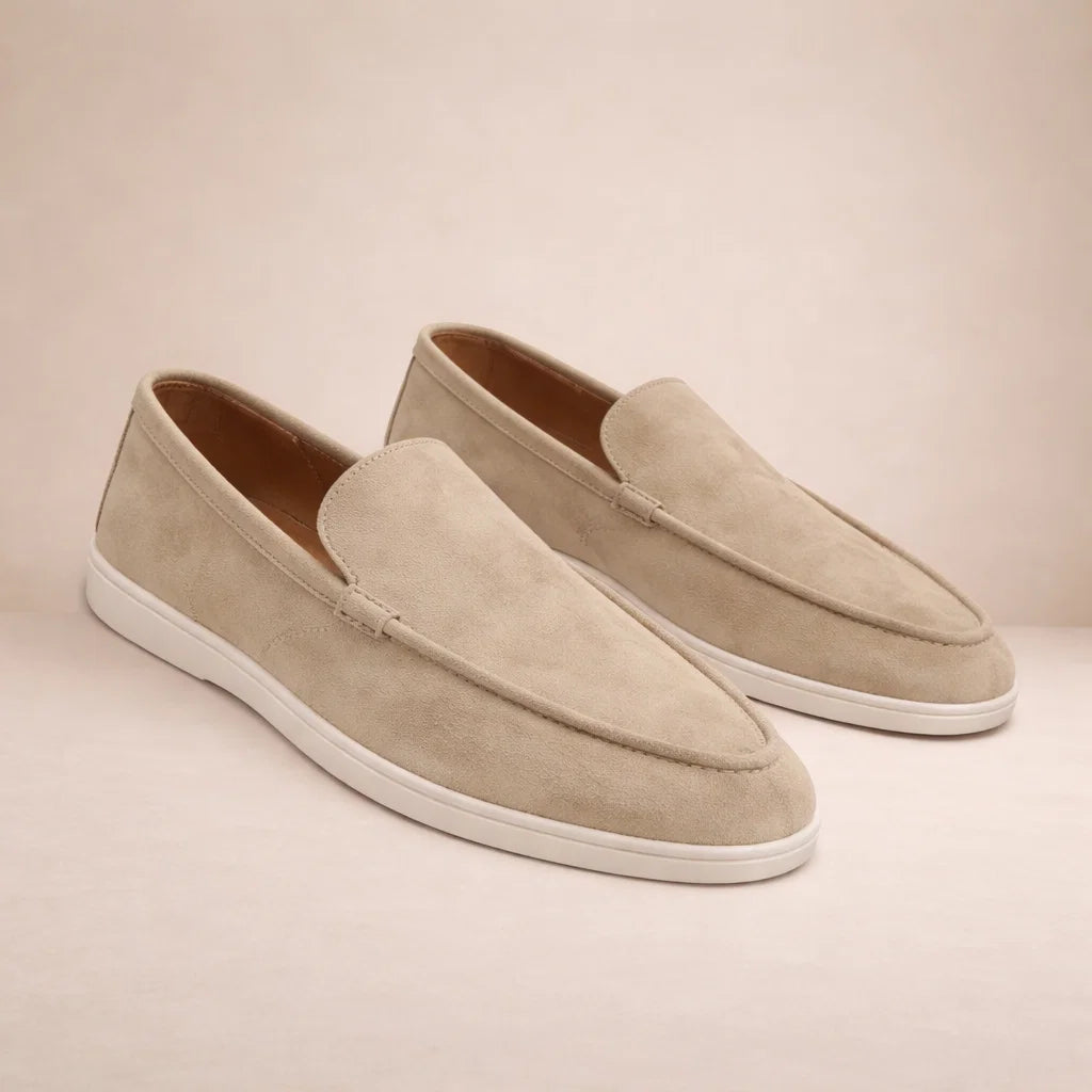 CLOVIS - mocassins en cuir à enfiler pour homme