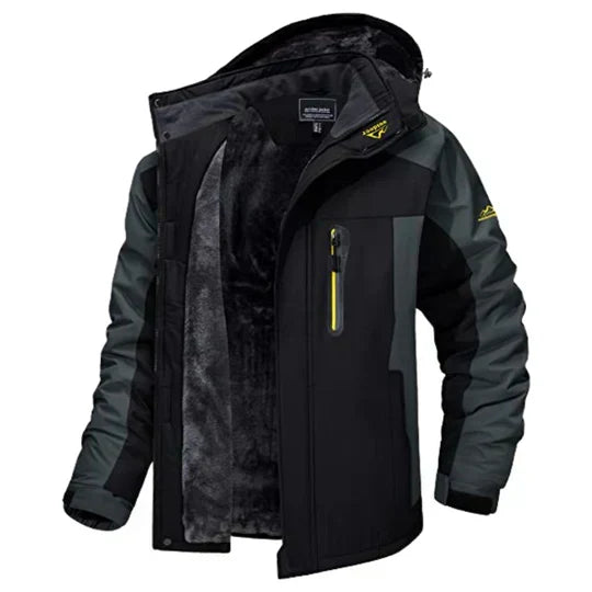 GONTRAN - manteau d'hiver déperlant doublure polaire pour homme