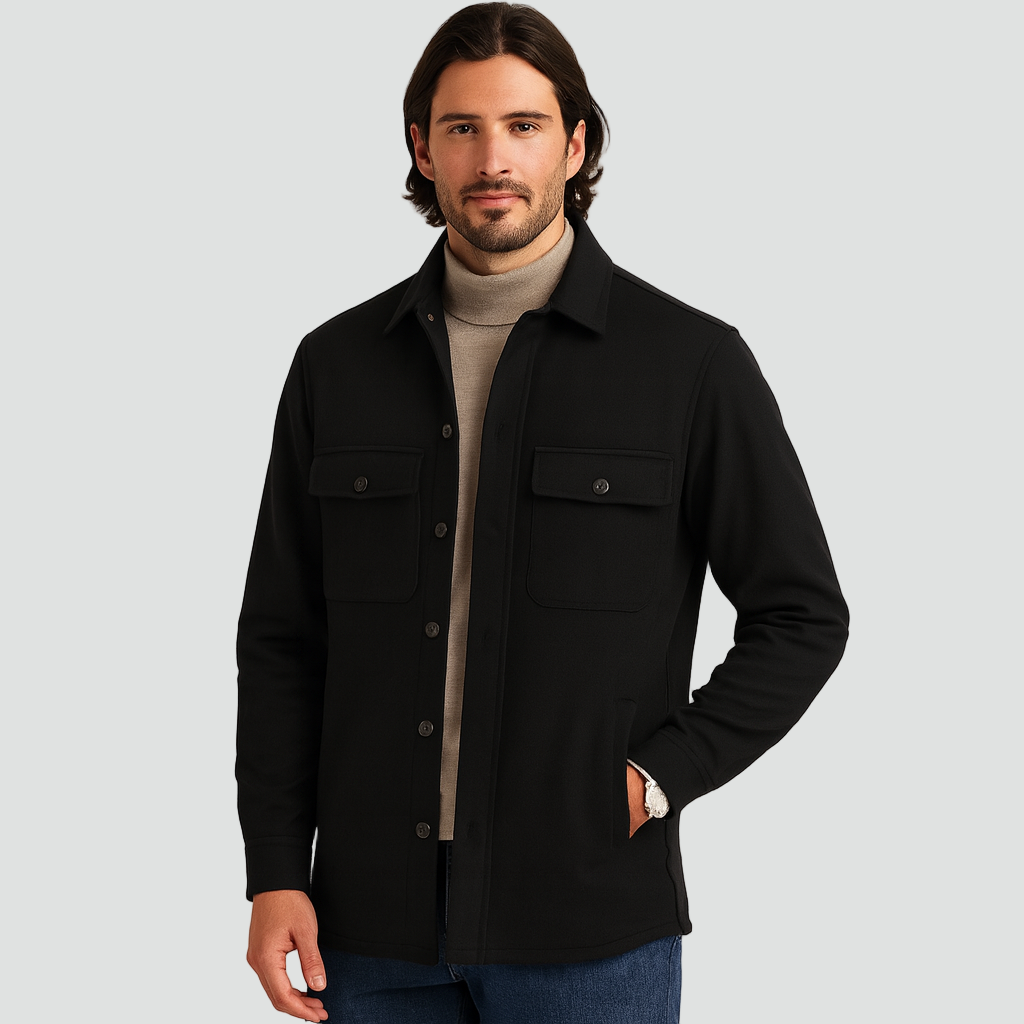 ÉMILE - surchemise doublée poches poitrine pour homme