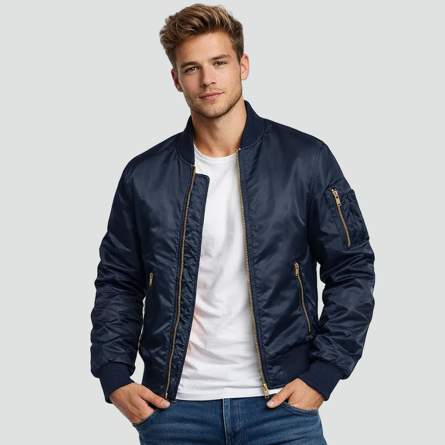 THÉODORE - bomber matelassé doublé pour homme