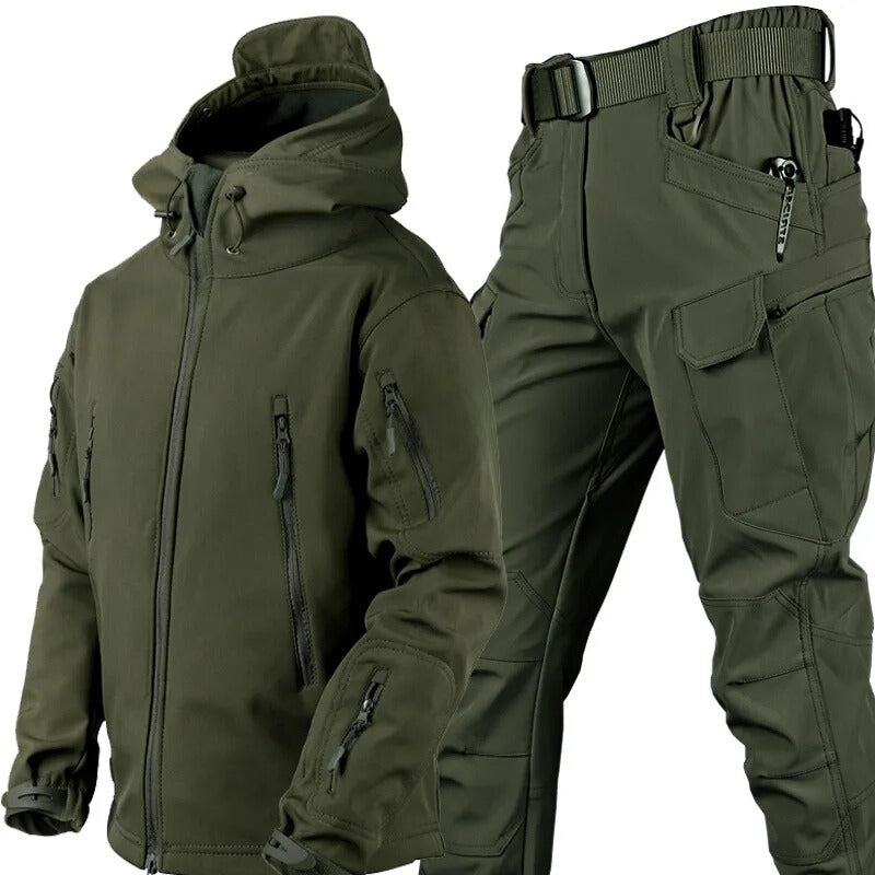 ISIDORE - ensemble outdoor veste et pantalon déperlant pour homme