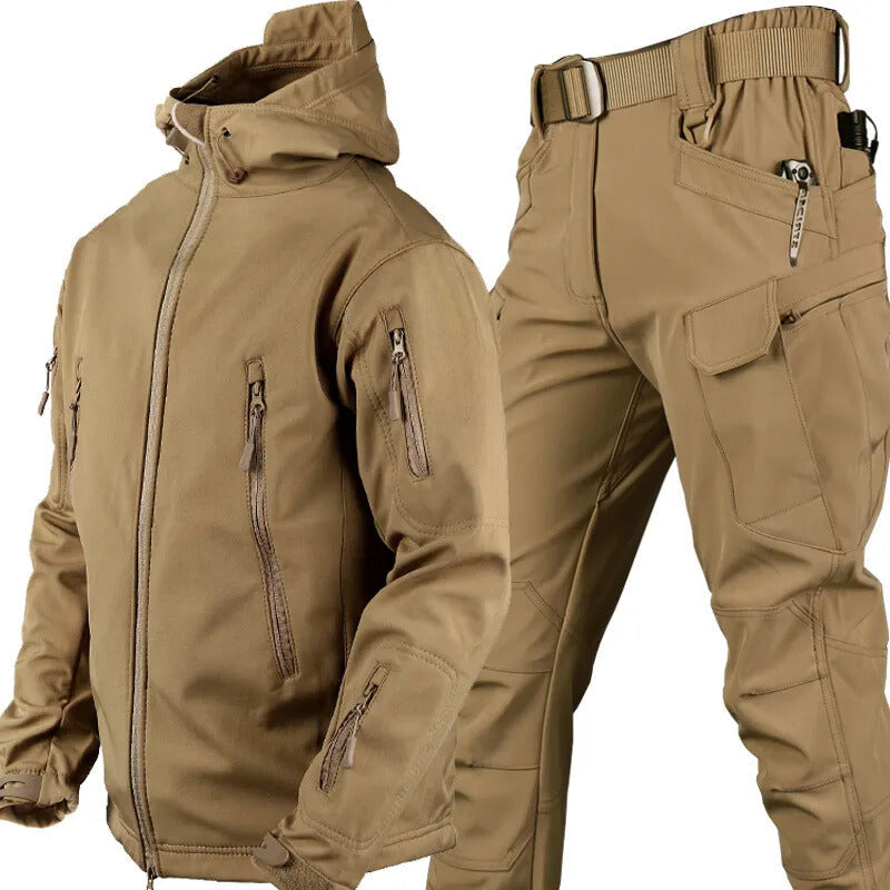 ISIDORE - ensemble outdoor veste et pantalon déperlant pour homme
