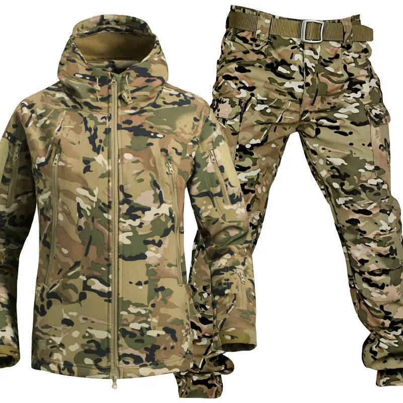 ISIDORE - ensemble outdoor veste et pantalon déperlant pour homme