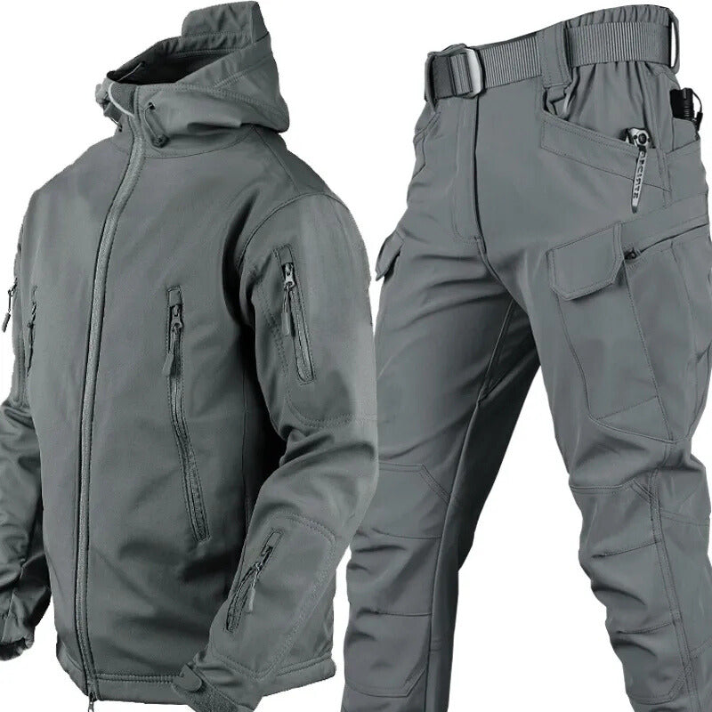 ISIDORE - ensemble outdoor veste et pantalon déperlant pour homme