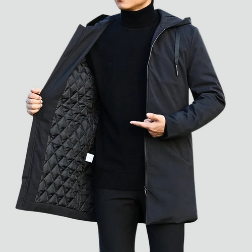AYMERIC - imperméable doublé chaud pour homme