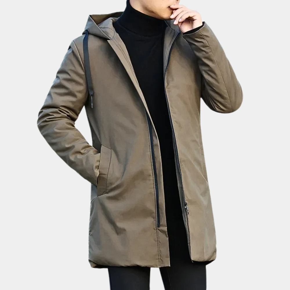 AYMERIC - imperméable doublé chaud pour homme