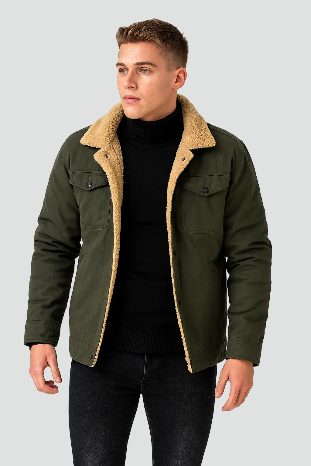 GAUTHIER - veste doublée à poches poitrine pour homme