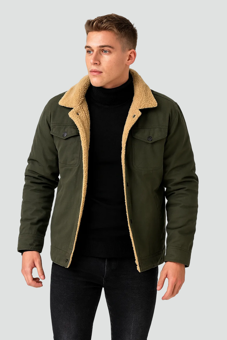 GAUTHIER - veste doublée à poches poitrine pour homme