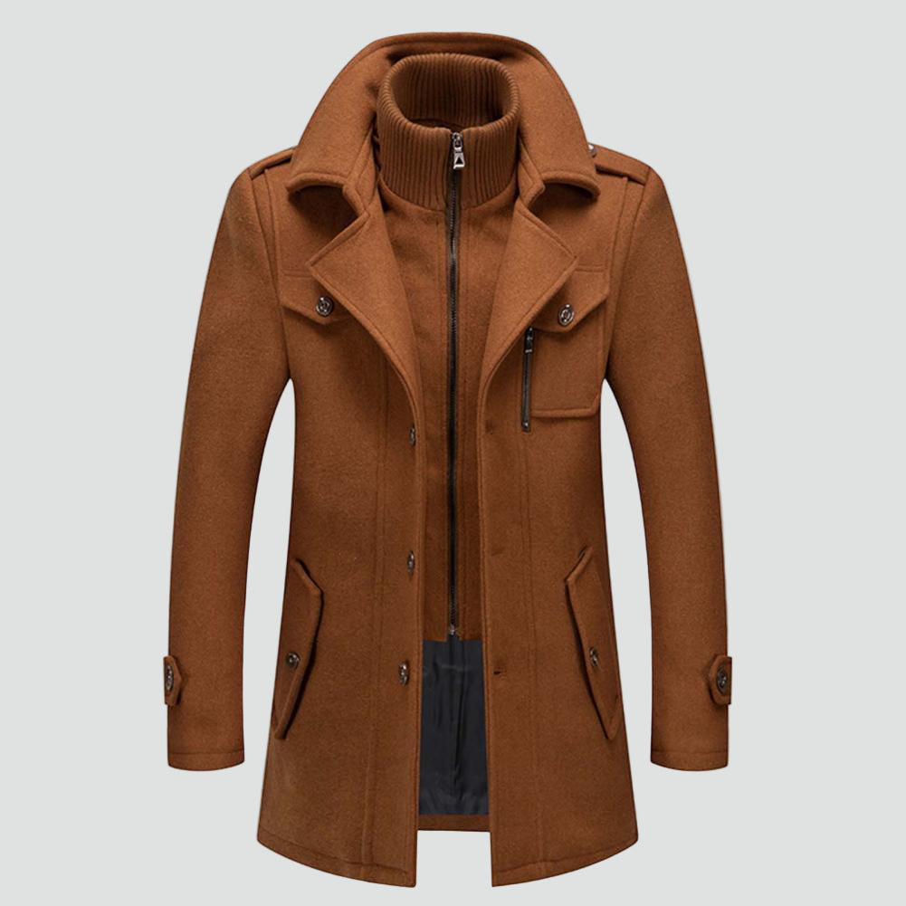 QUENTIN - manteau d'hiver doublure thermique pour homme