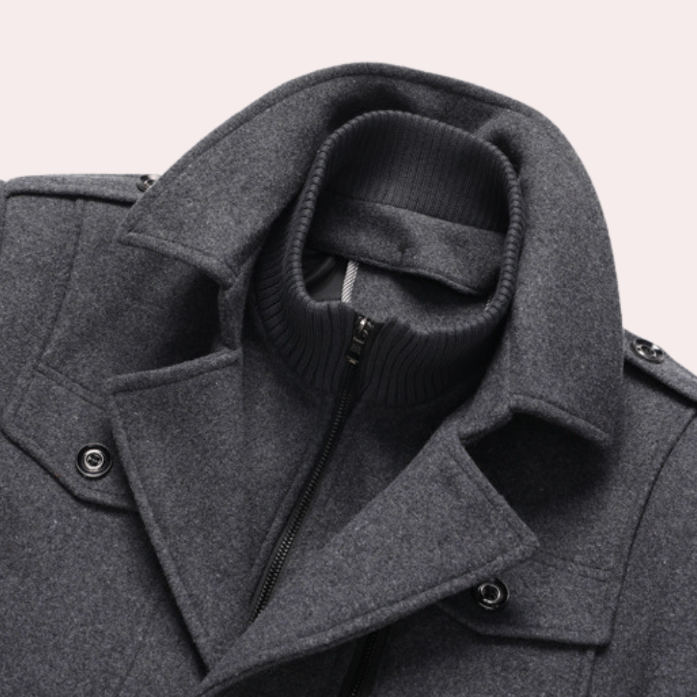 QUENTIN - manteau d'hiver doublure thermique pour homme