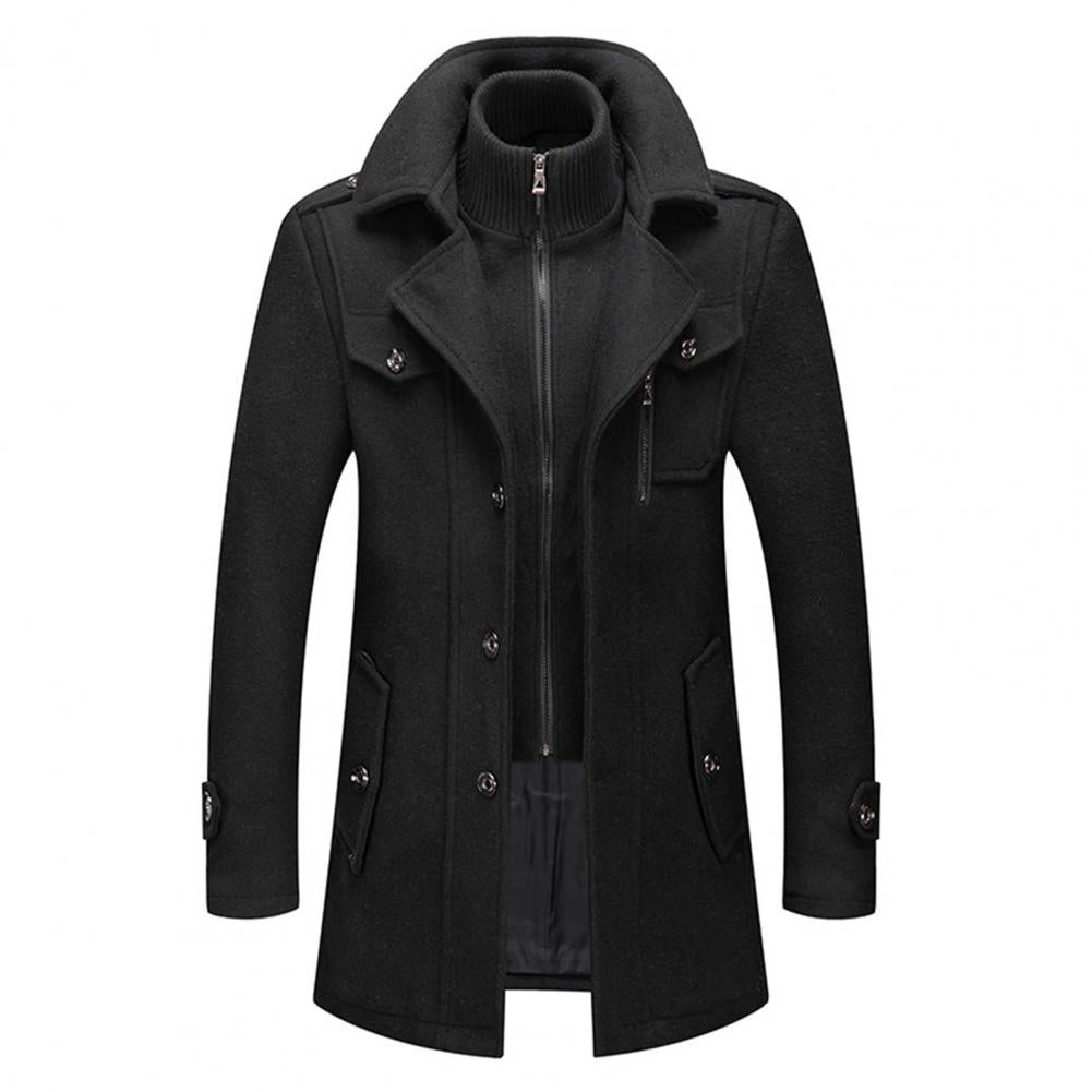 QUENTIN - manteau d'hiver doublure thermique pour homme