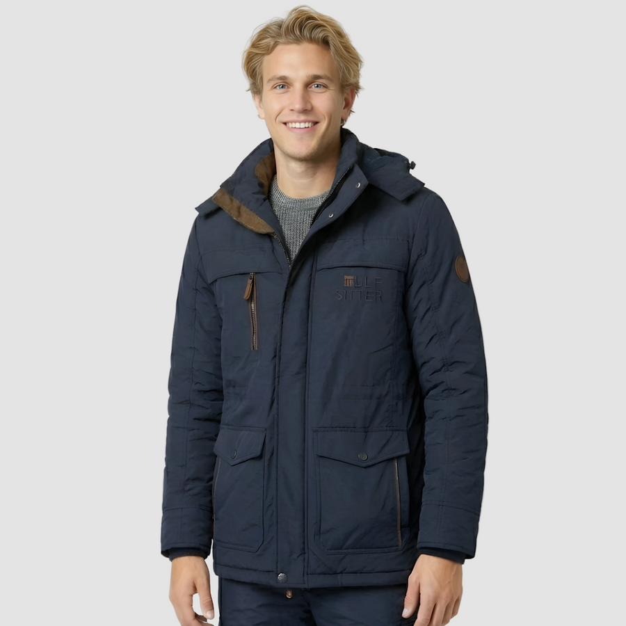 THIBAULT - parka doublée polaire à capuchon pour homme