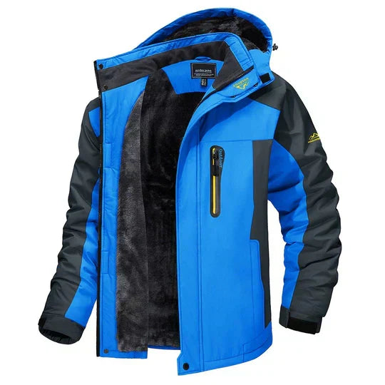 GONTRAN - manteau d'hiver déperlant doublure polaire pour homme