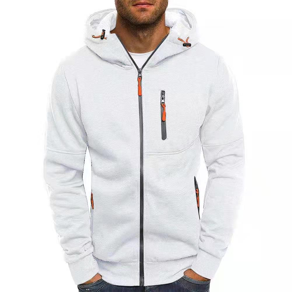FRÉDÉRIC - gilet zippé à capuche sport pour homme