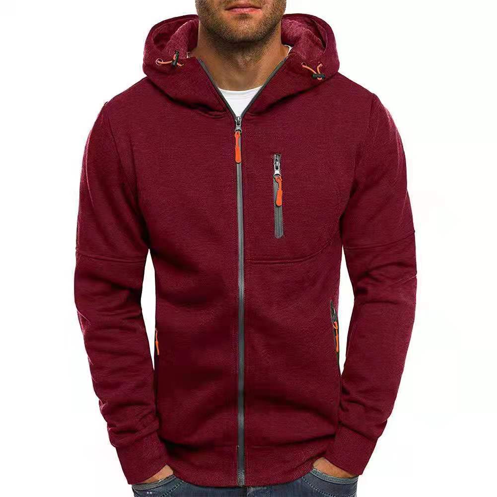 FRÉDÉRIC - gilet zippé à capuche sport pour homme