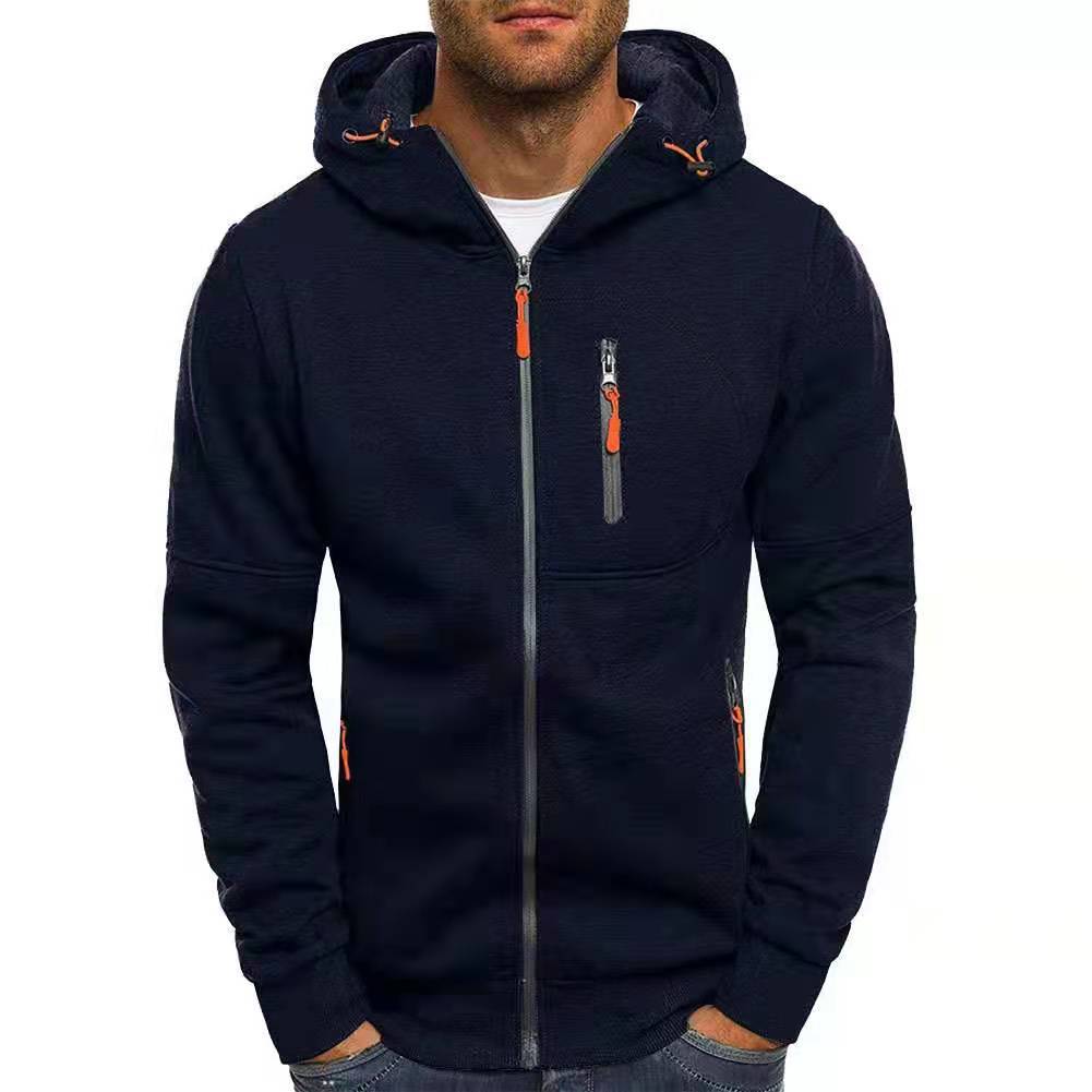 FRÉDÉRIC - gilet zippé à capuche sport pour homme