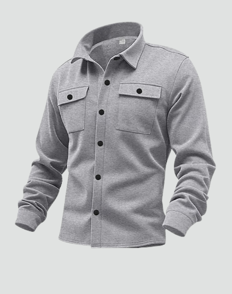 ÉMILE - surchemise doublée poches poitrine pour homme