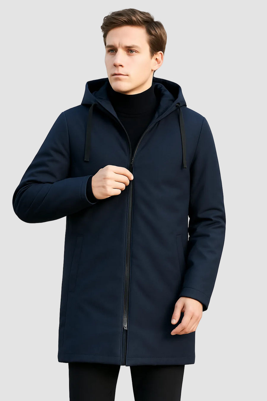 AYMERIC - imperméable doublé chaud pour homme