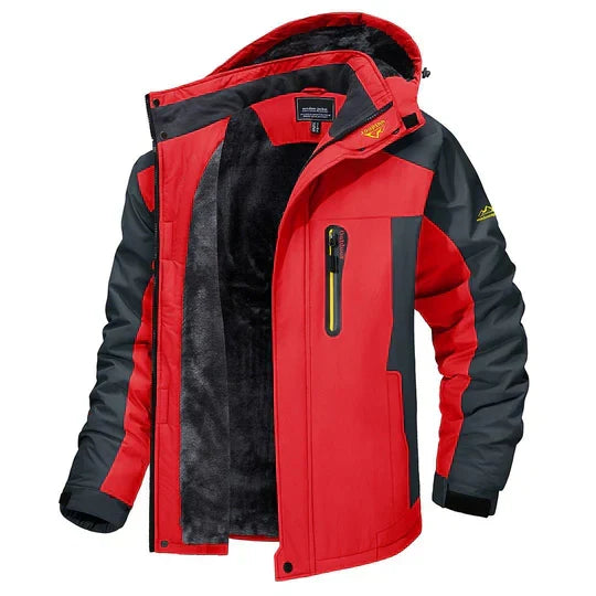 GONTRAN - manteau d'hiver déperlant doublure polaire pour homme