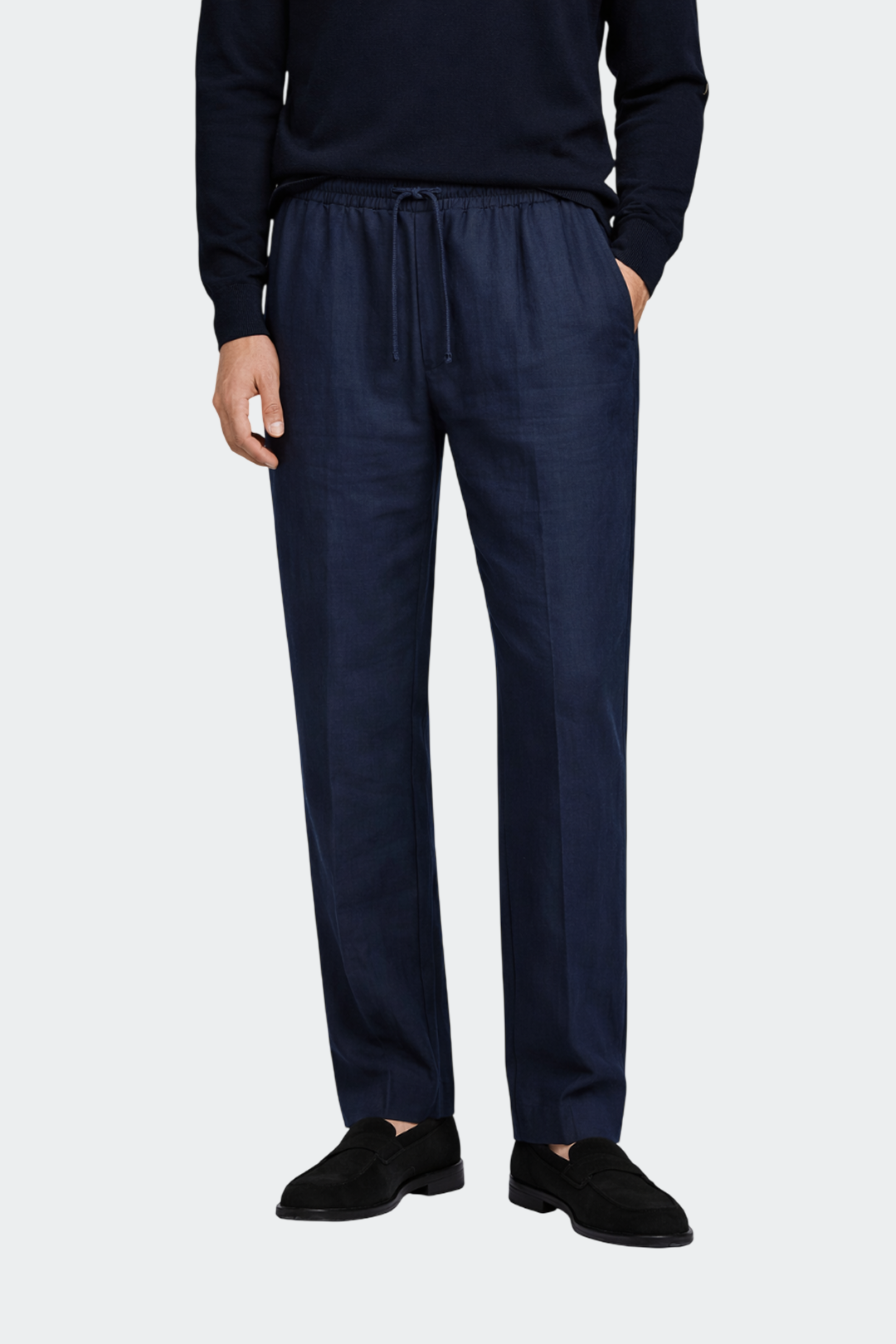 DAMIEN - pantalon en lin coupe relâchée pour homme