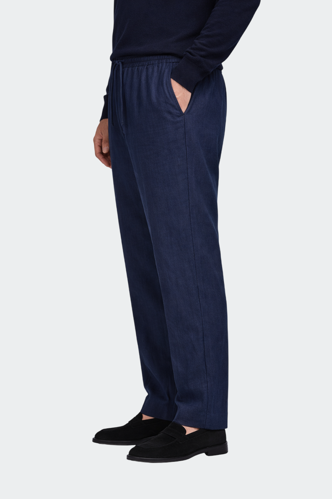 DAMIEN - pantalon en lin coupe relâchée pour homme