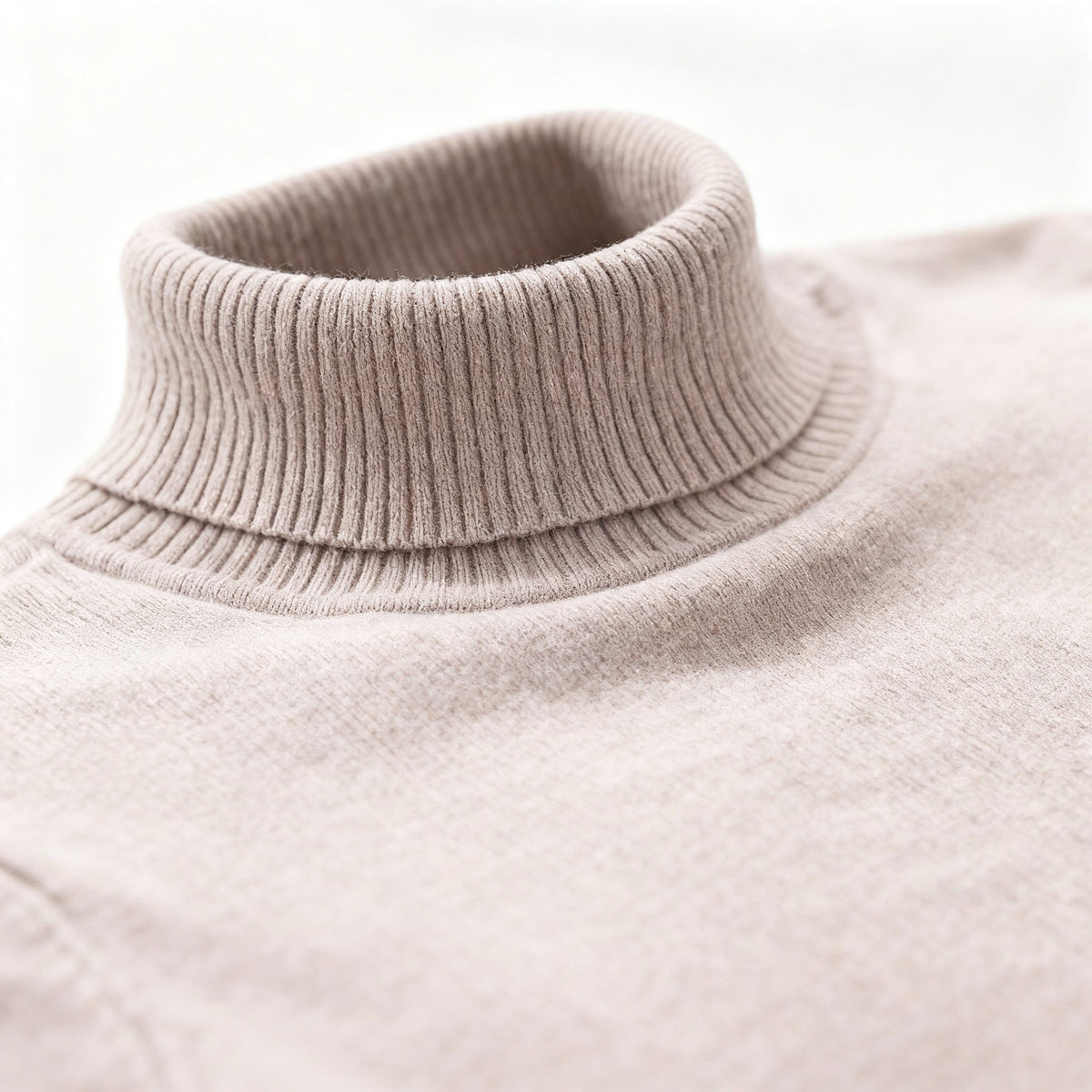 MAURICE - pull col roulé slim fit pour homme