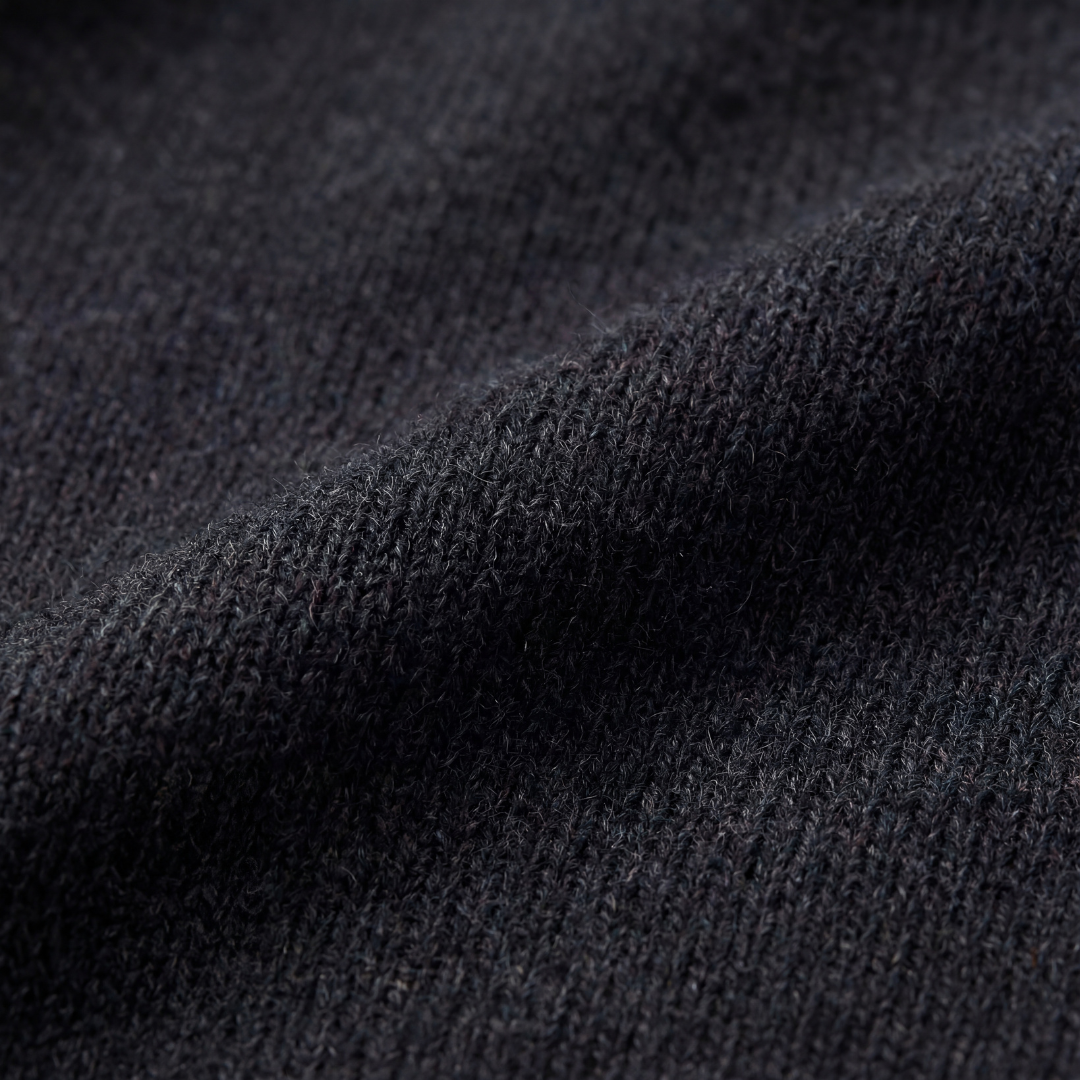 DENIS - pull demi-zip col montant pour homme