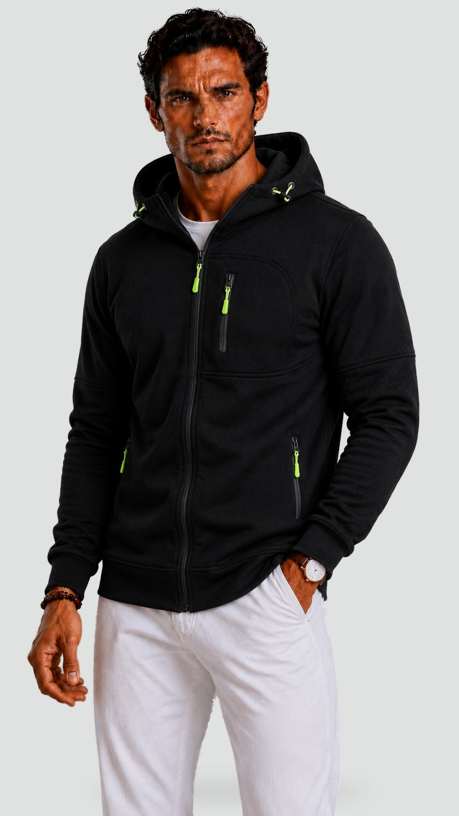 OLIVIER - hoodie zippé pour homme