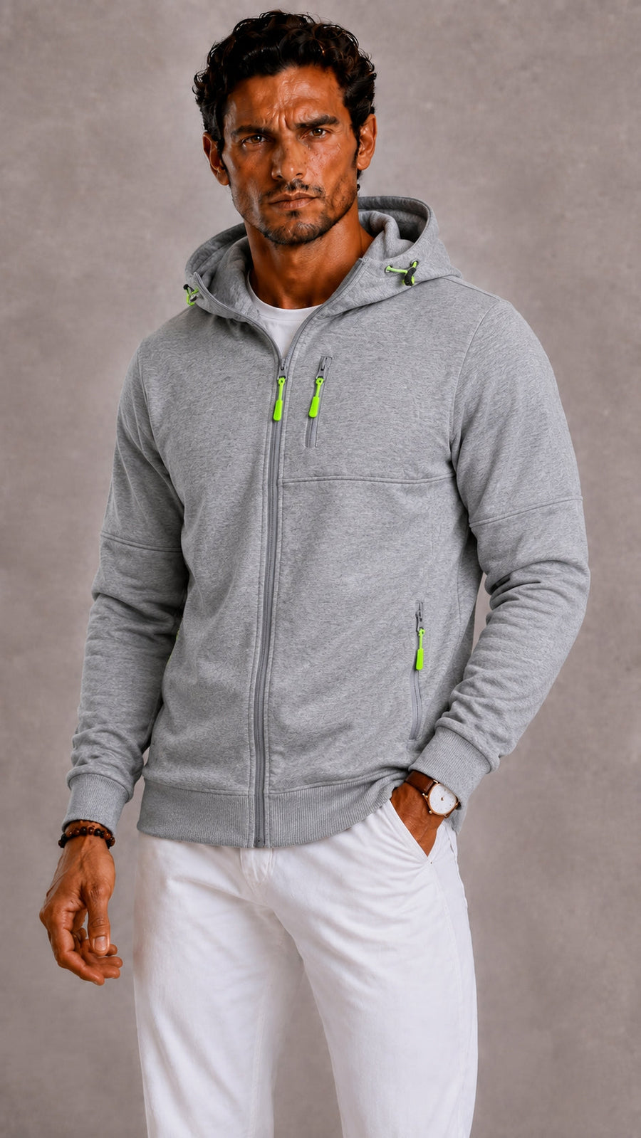 OLIVIER - hoodie zippé pour homme