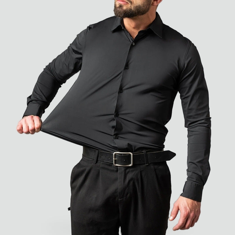 ÉDOUARD - chemise stretch infroissable pour homme