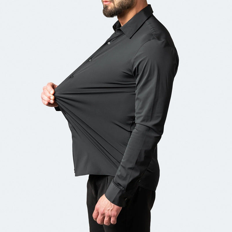 ÉDOUARD - chemise stretch infroissable pour homme
