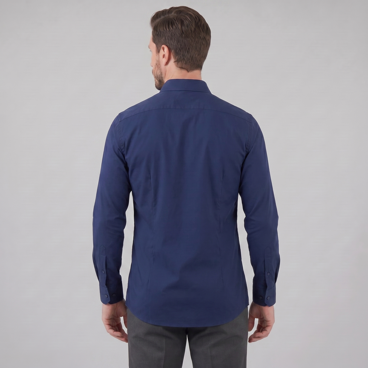 GUSTAVE - chemise slim fit col pointe pour homme