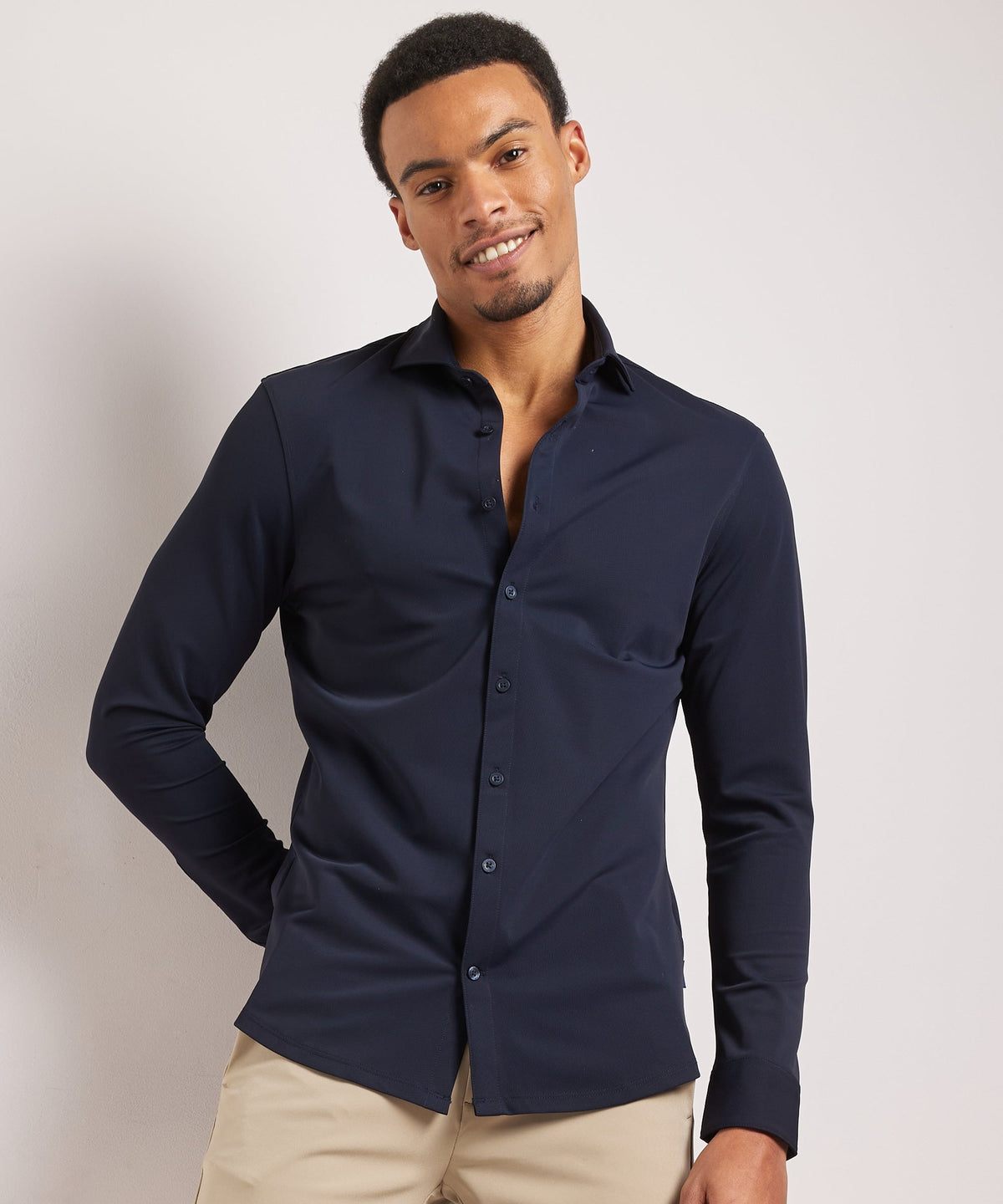 CONSTANTIN - chemise stretch smart casual pour homme
