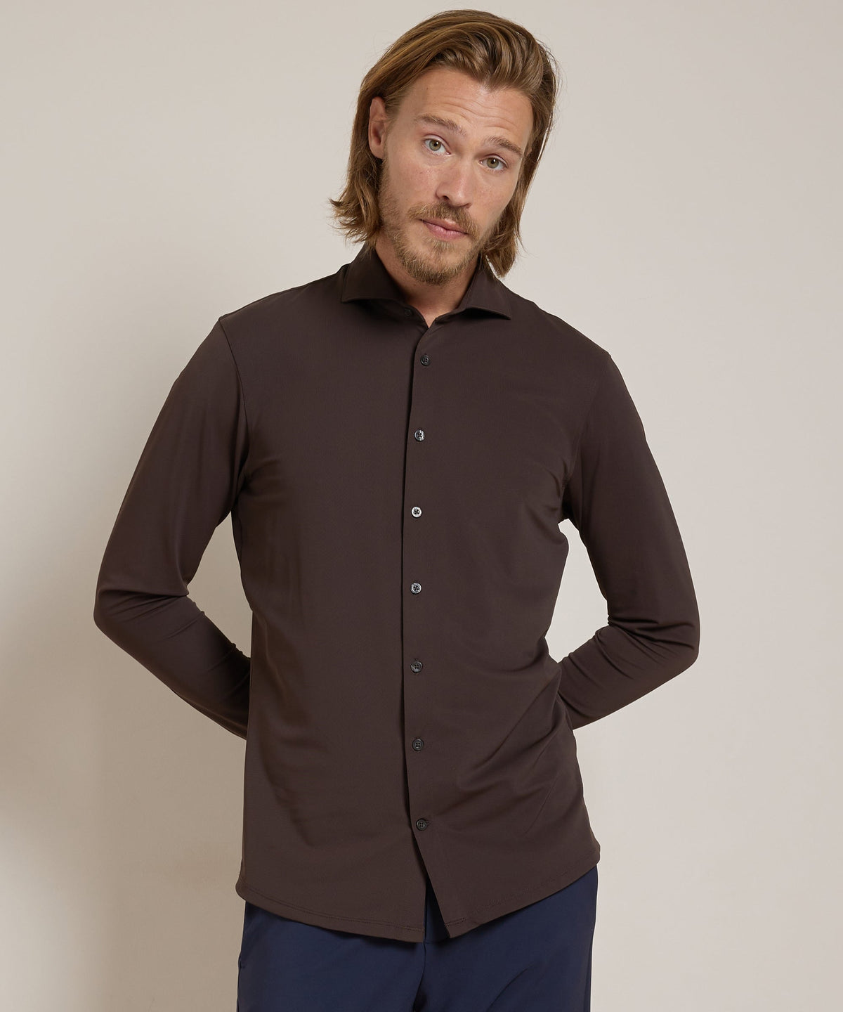 CONSTANTIN - chemise stretch smart casual pour homme