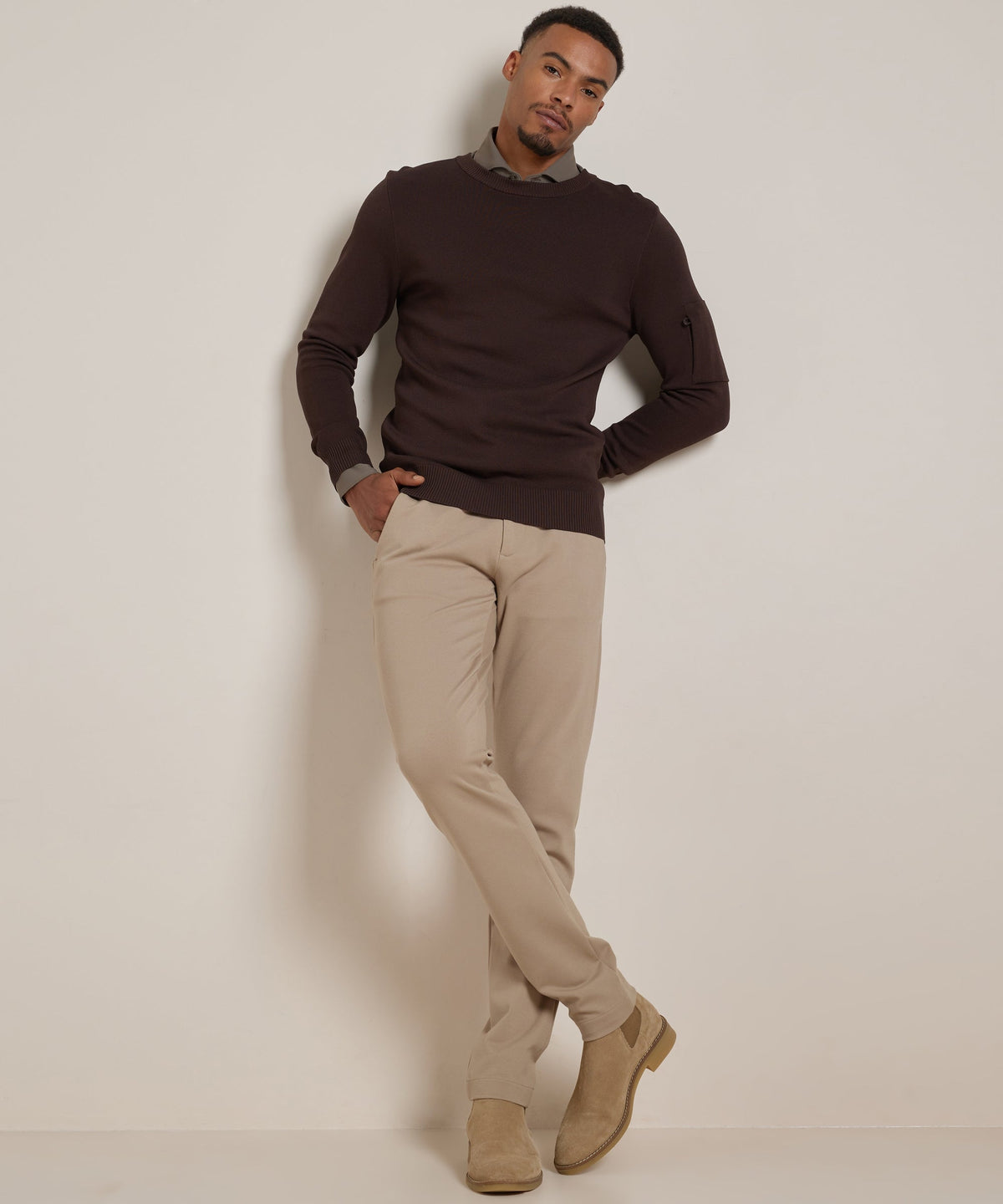 CONSTANTIN - chemise stretch smart casual pour homme