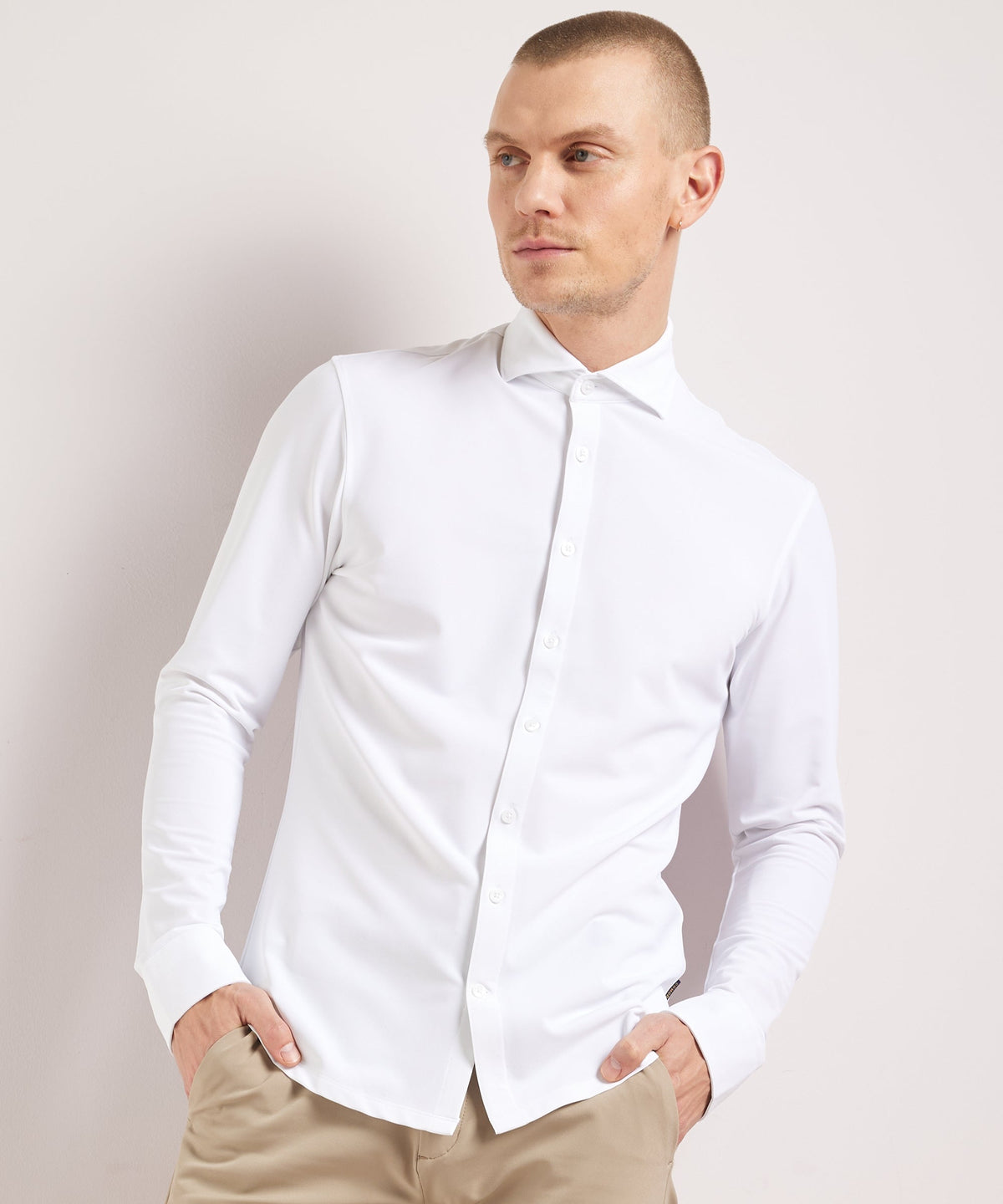 CONSTANTIN - chemise stretch smart casual pour homme