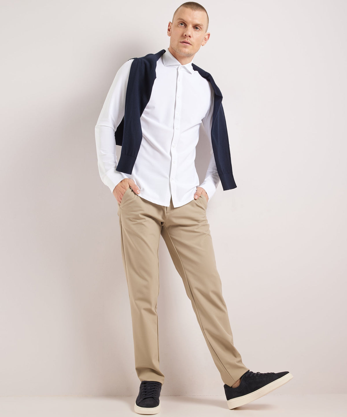 CONSTANTIN - chemise stretch smart casual pour homme