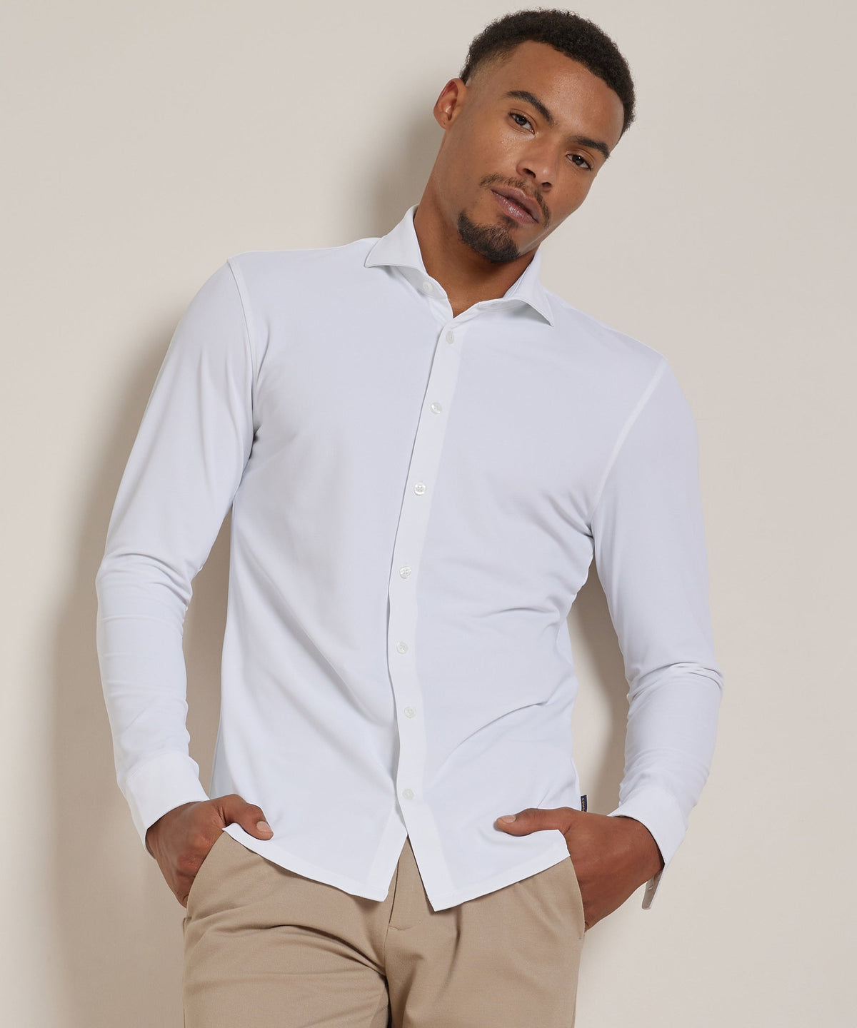 CONSTANTIN - chemise stretch smart casual pour homme