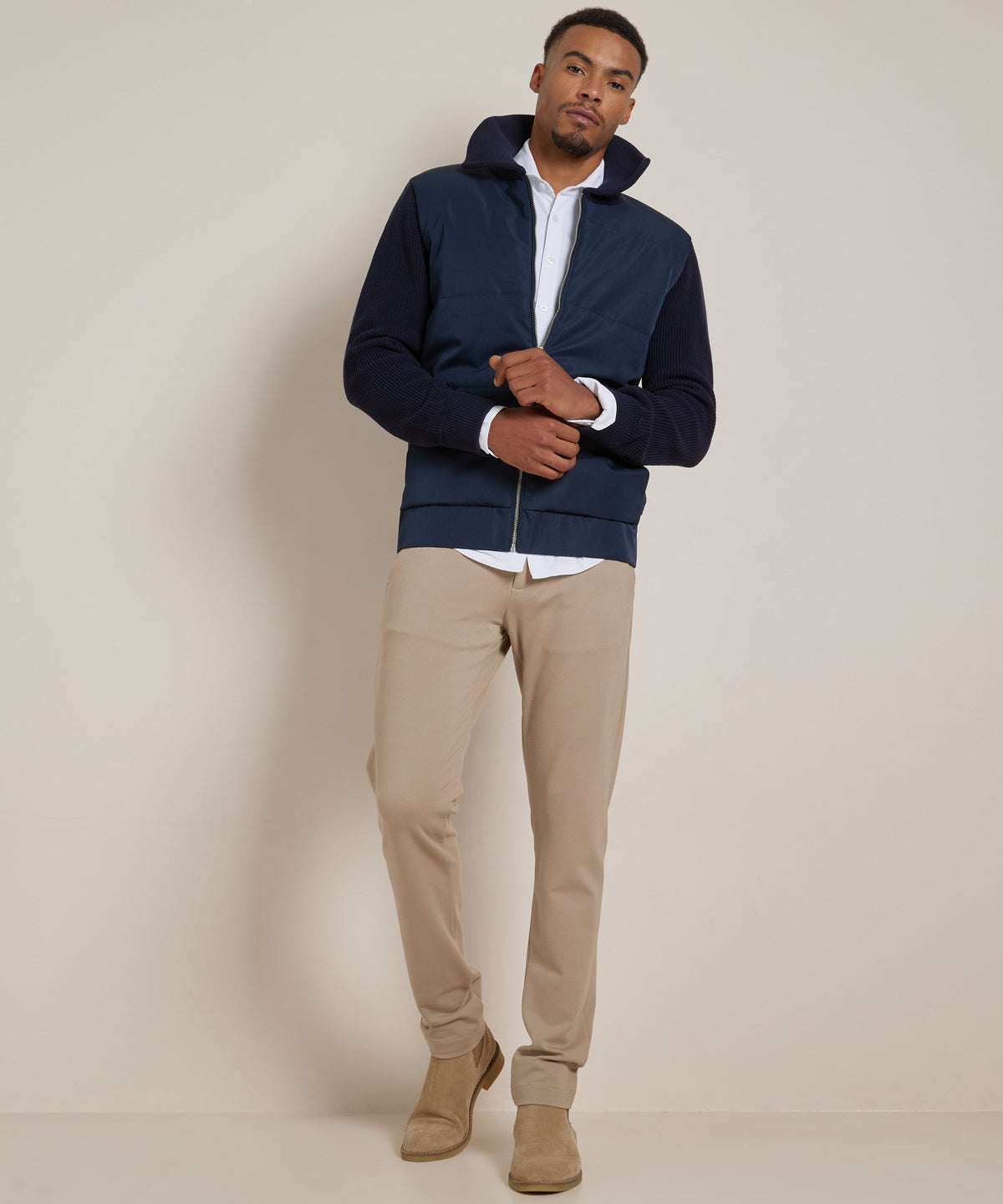 CONSTANTIN - chemise stretch smart casual pour homme