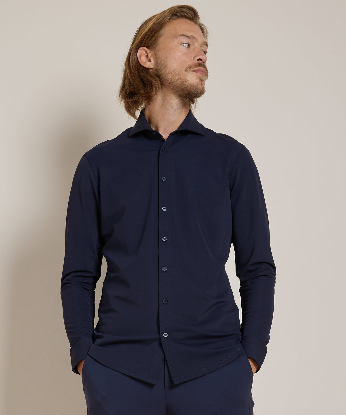 CONSTANTIN - chemise stretch smart casual pour homme
