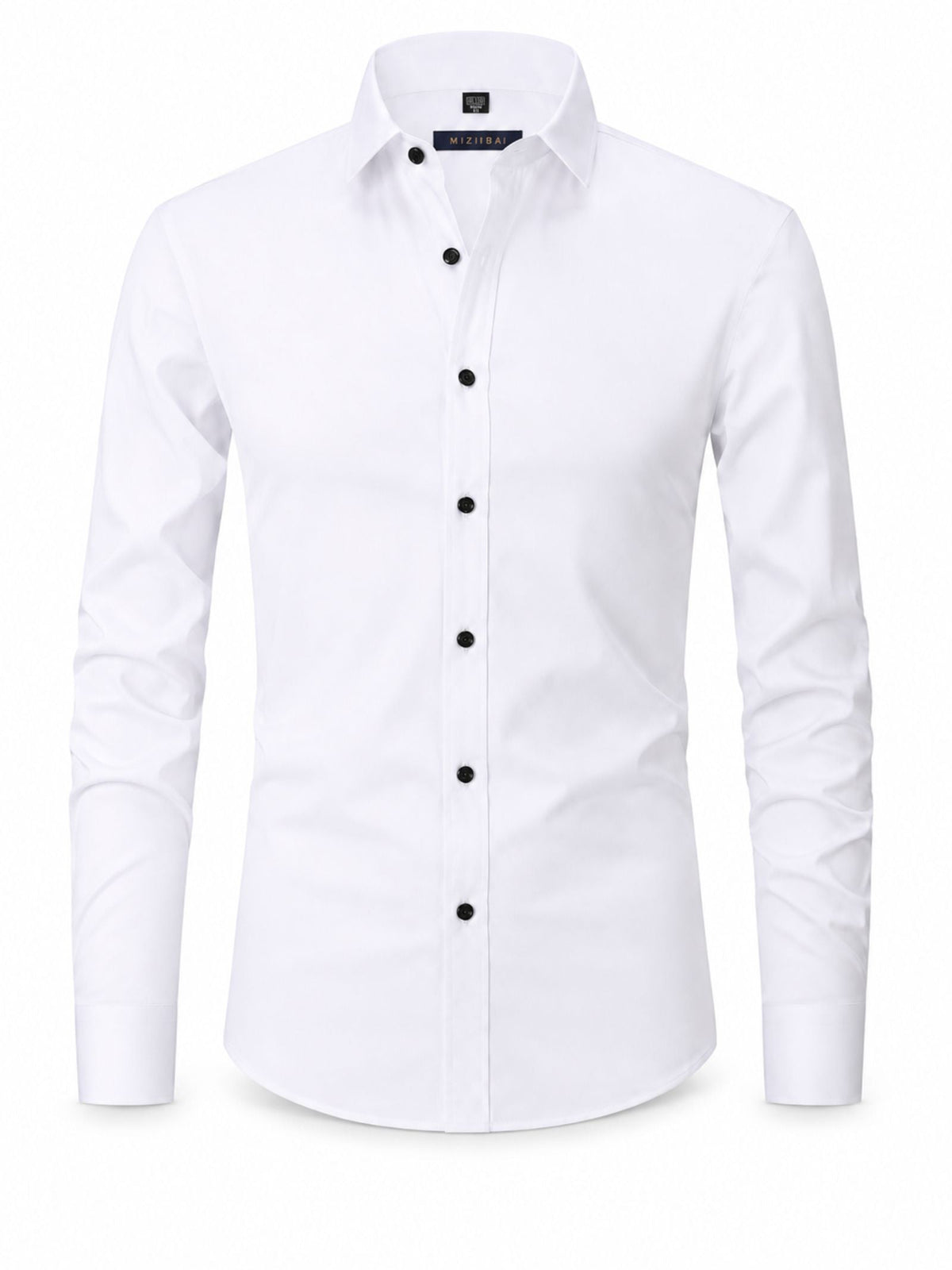 HECTOR - chemise stretch boutons contrastés pour homme