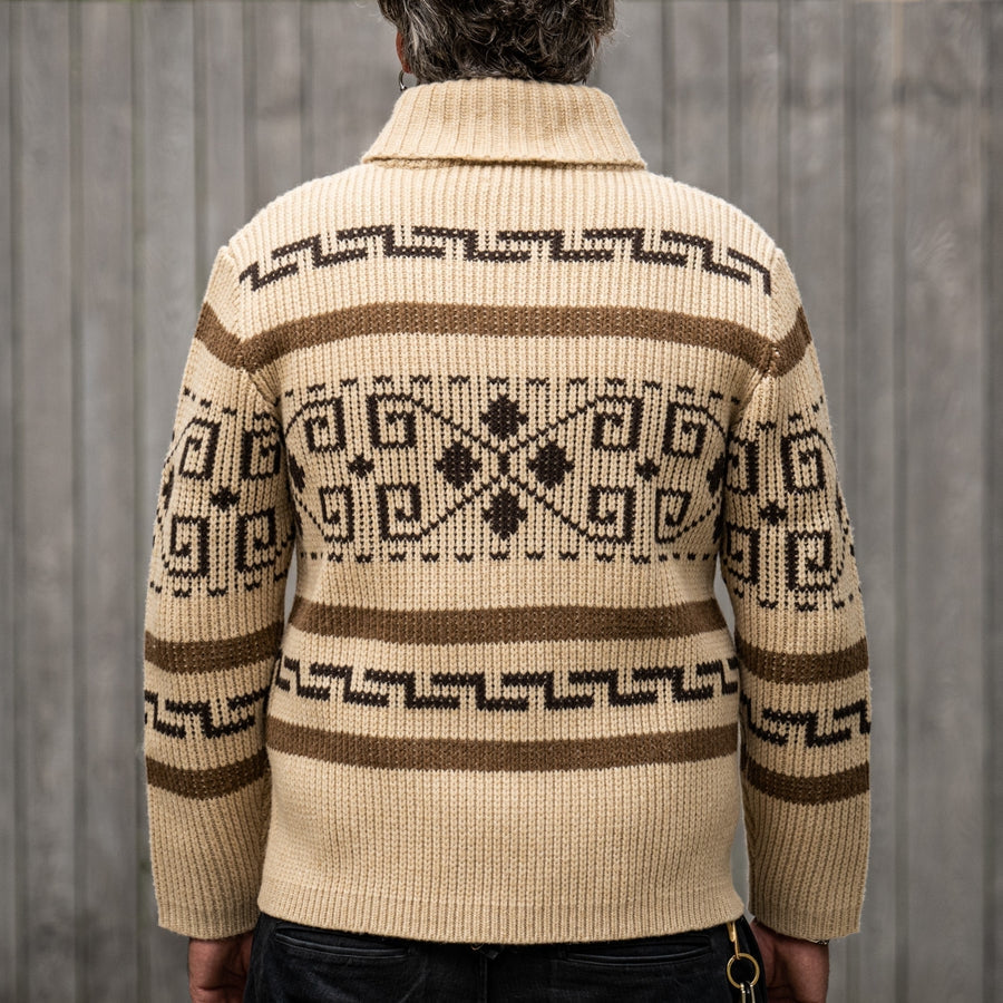 VINCENT - gilet jacquard col châle pour homme