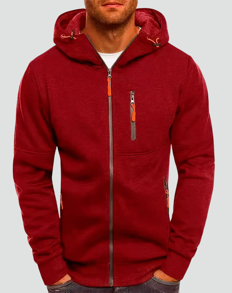 OLIVIER - hoodie zippé pour homme