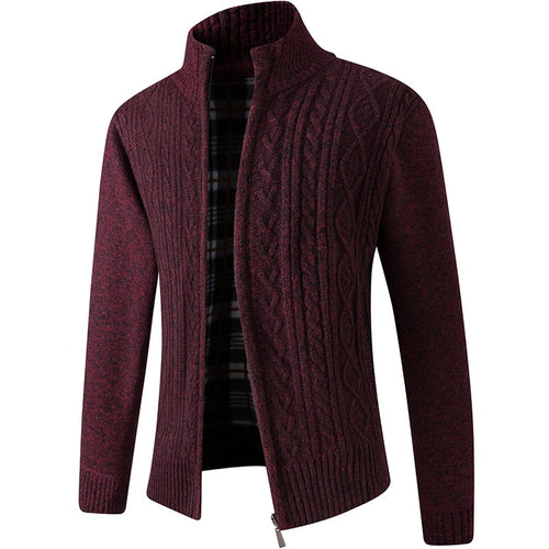ARTHUR - gilet zippé torsadé pour homme