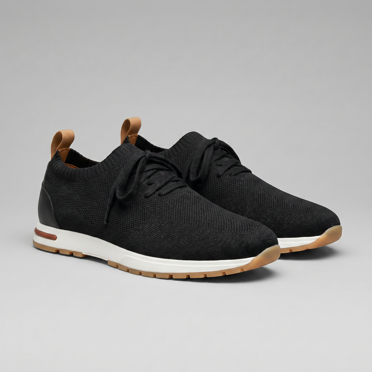 MAXENCE - sneakers tricot à lacets pour homme