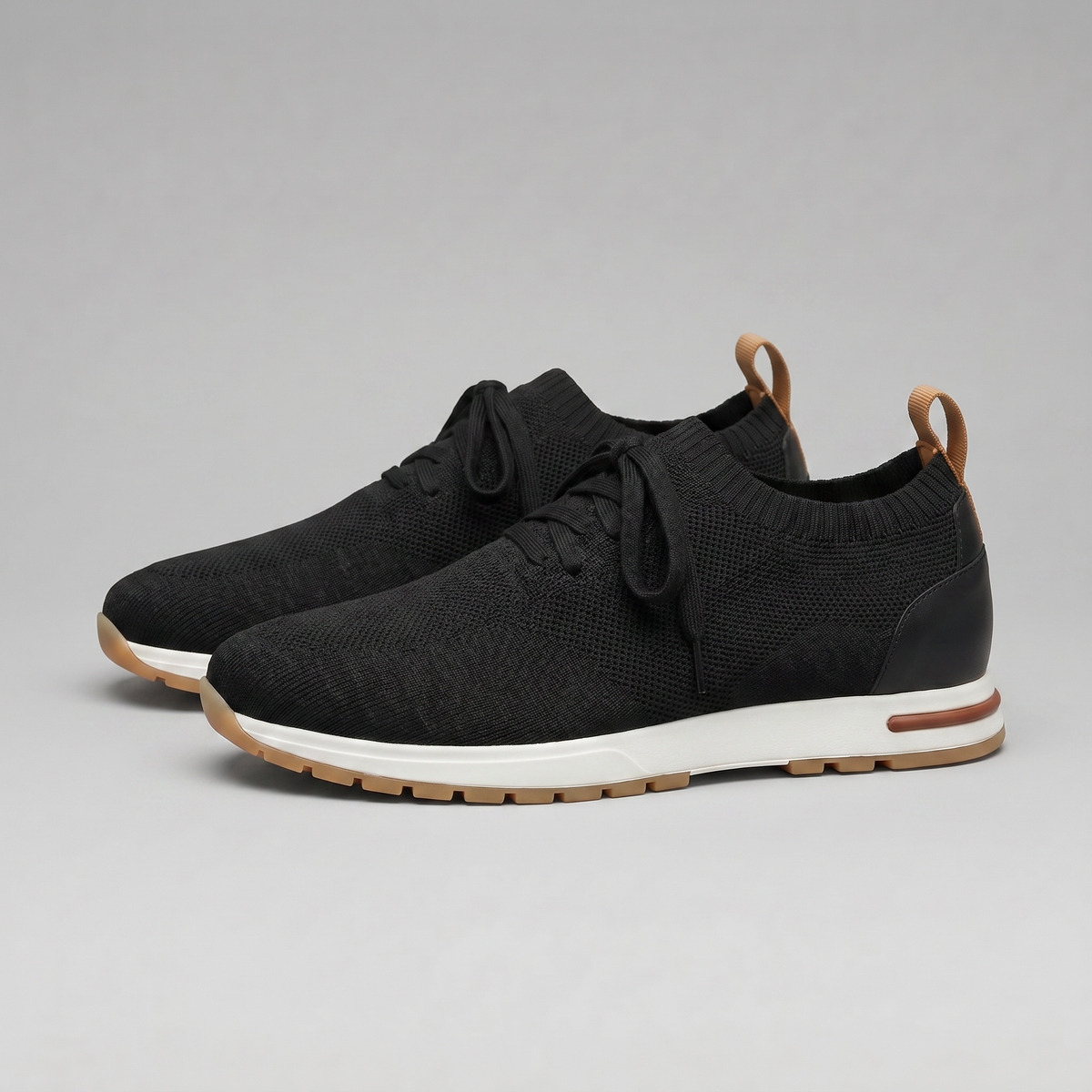 MAXENCE - sneakers tricot à lacets pour homme