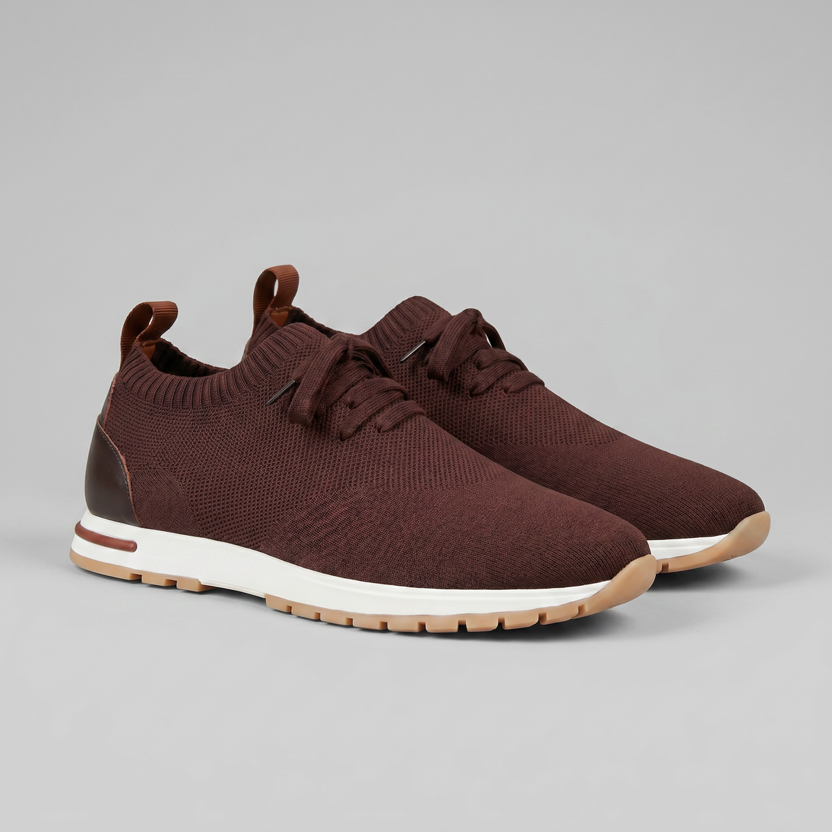 MAXENCE - sneakers tricot à lacets pour homme
